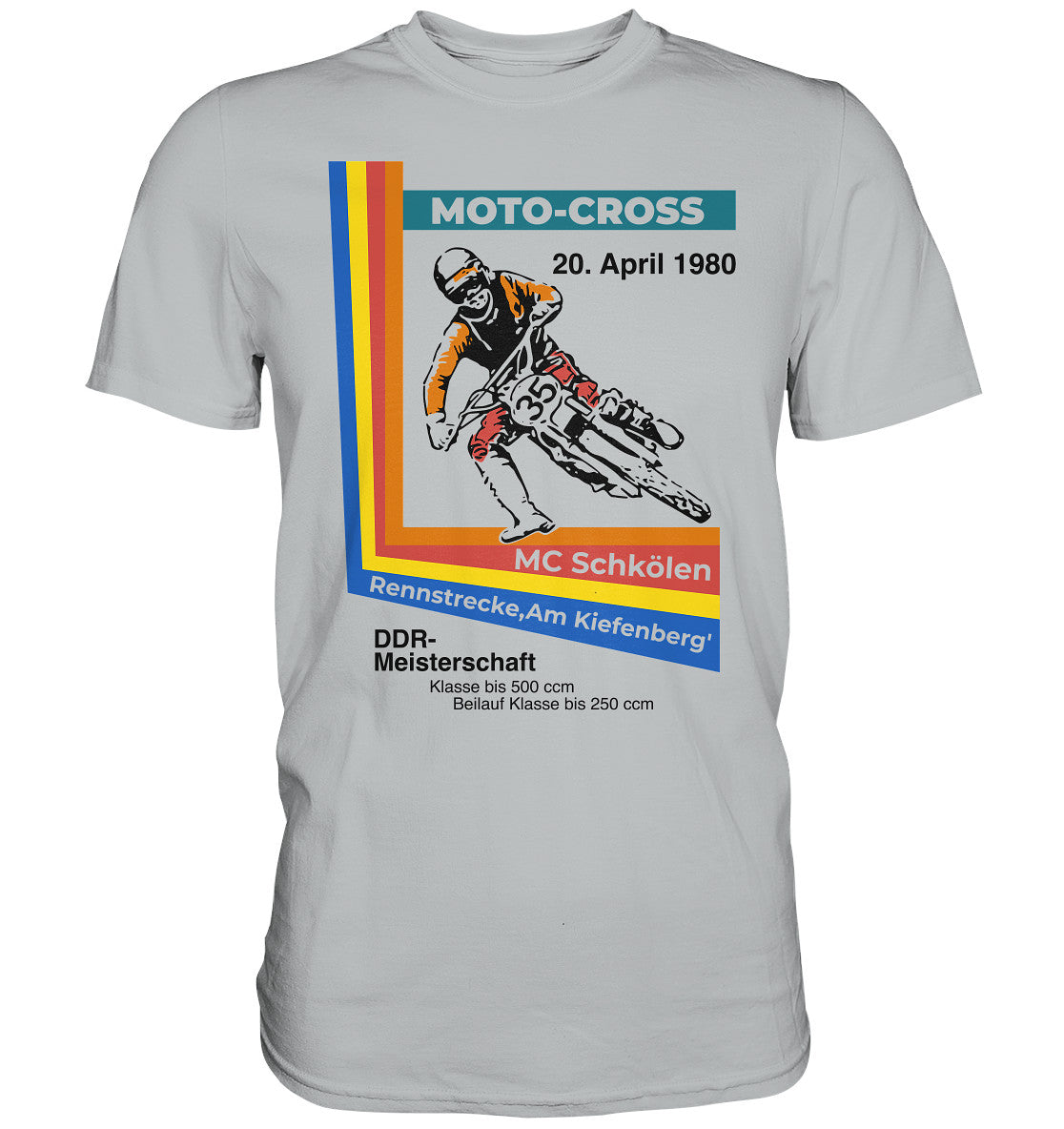 DDR Ostalgie Shirt Unisex • DDR MOTOCROSS MEISTERSCHAFT 1980