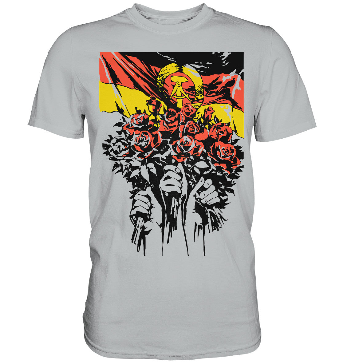 DDR Ostalgie Shirt Unisex • NATIONALES JUGENDFESTIVAL - BERLIN 1979, PLAKATMOTIV