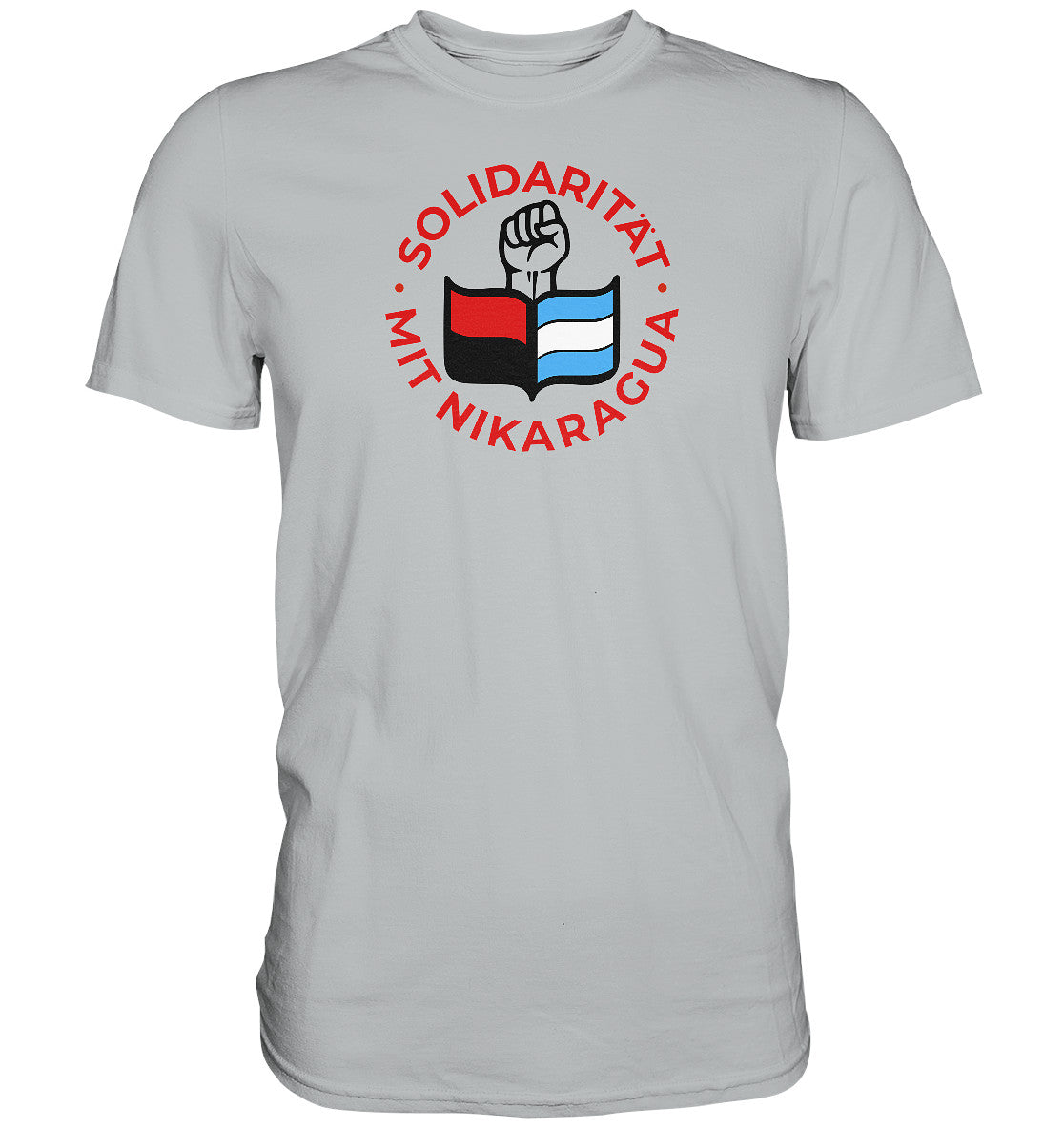 DDR Ostalgie Shirt Unisex • SOLIDARITÄT MIT NIKARAGUA