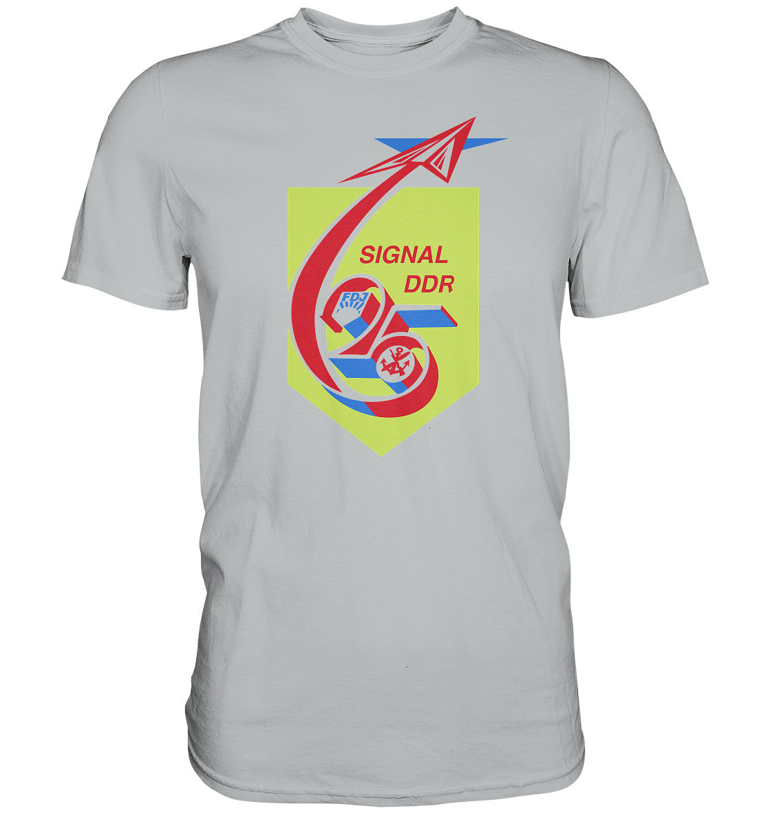 DDR Ostalgie Shirt Unisex • SIGNAL DDR 25 - FDJ, GST 1974