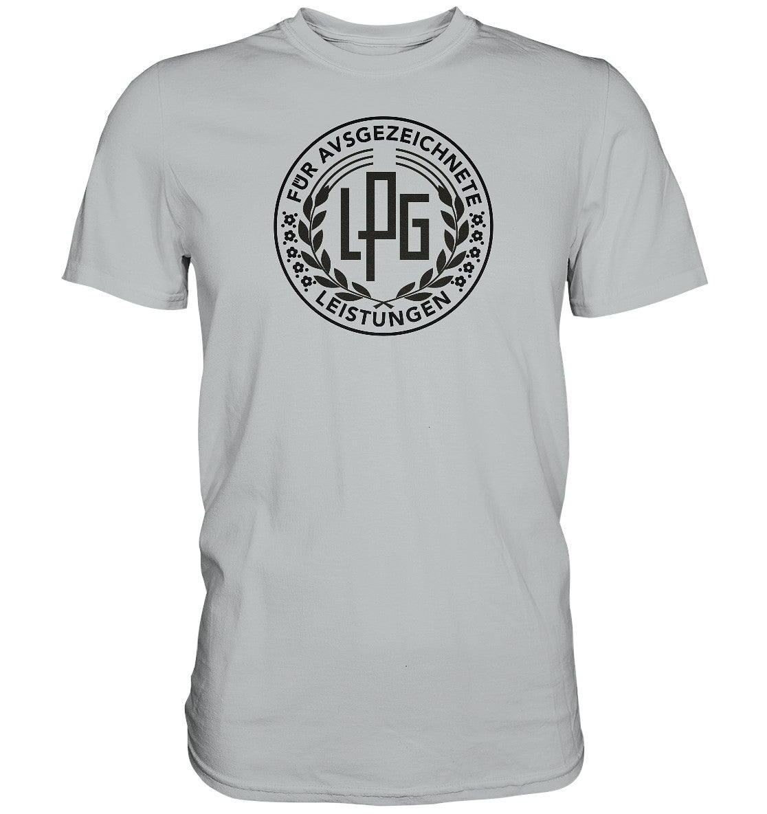 DDR Ostalgie Shirt Unisex • LPG - ORDEN FÜR AUSGEZEICHNETE LEISTUNGEN - hell