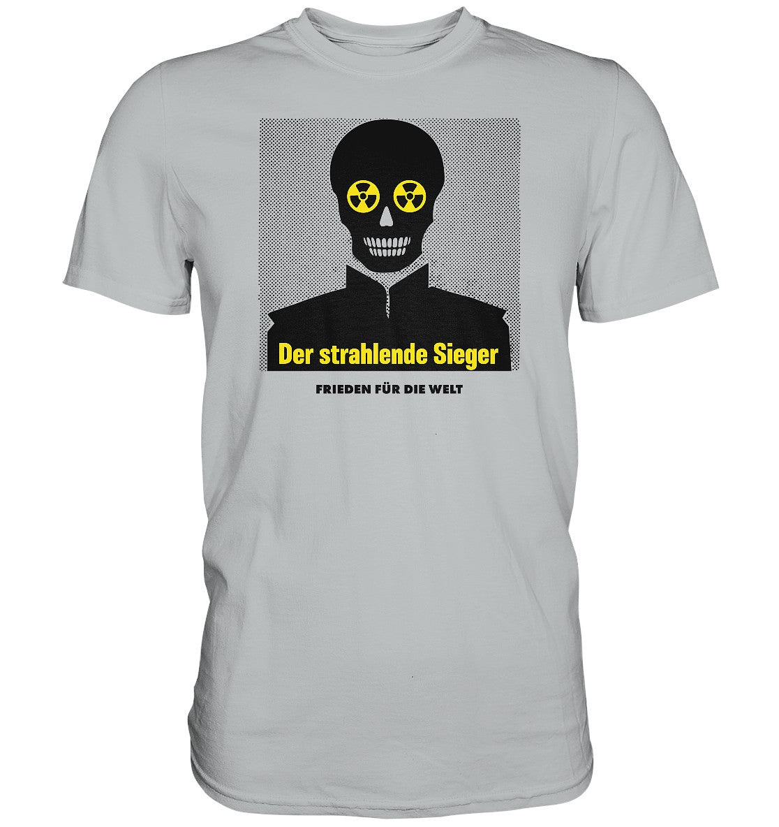DDR Ostalgie Shirt Unisex • DER STRAHLENDE SIEGER - FRIEDEN FÜR DIE WELT!