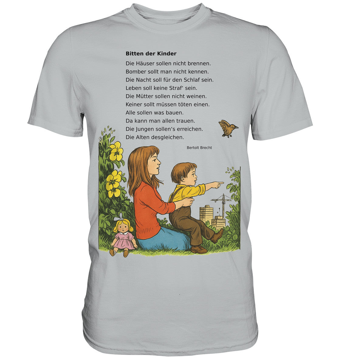 DDR Ostalgie Shirt Unisex • BITTEN DER KINDER - UNSERE FIBEL