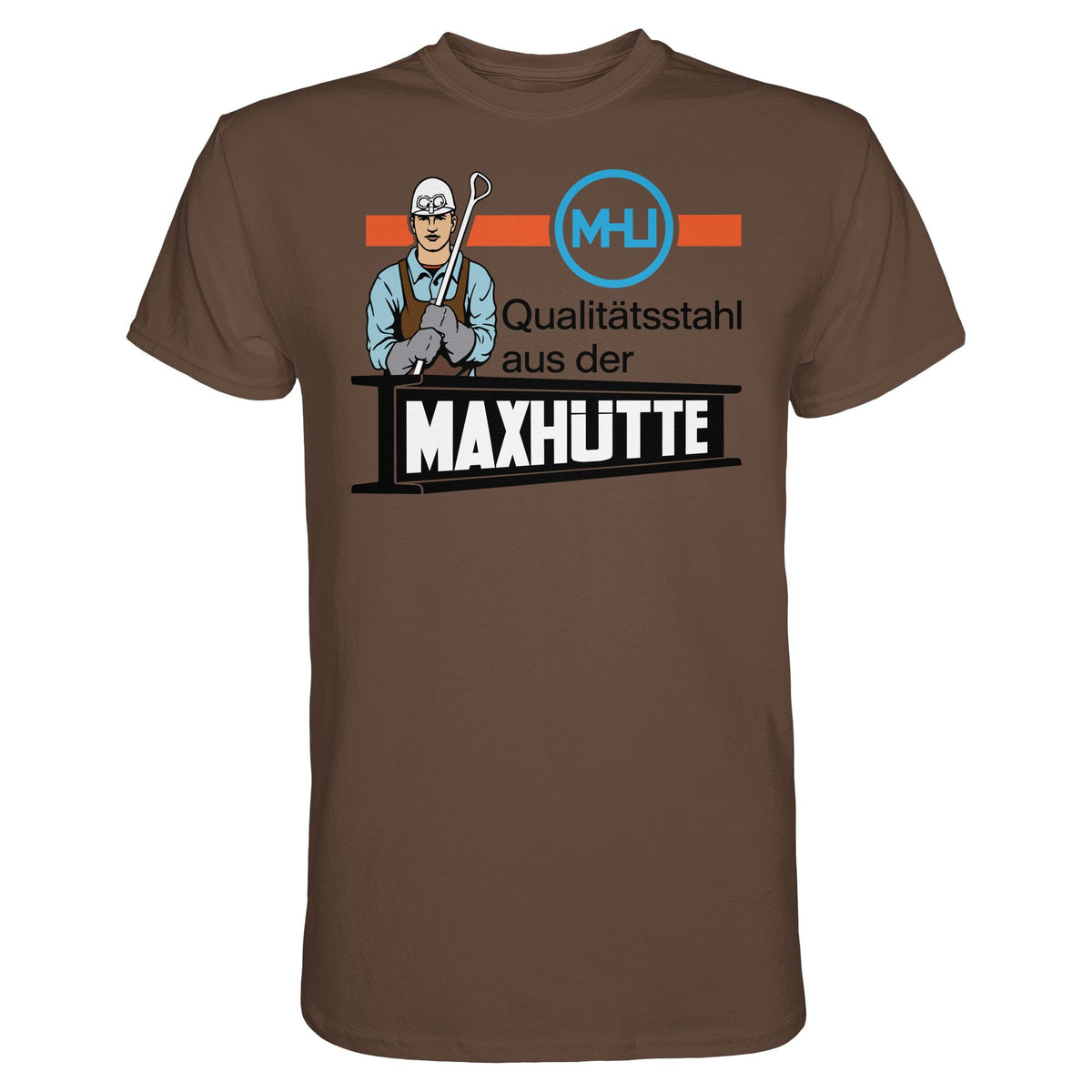 DDR Ostalgie Shirt Unisex • QUALITÄTSTAHL MAXHÜTTE