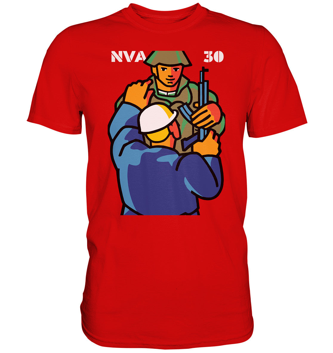 DDR Ostalgie Shirt Unisex • 30 JAHRE NVA