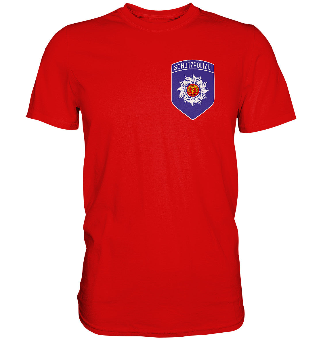 DDR Ostalgie Shirt Unisex • ZK - ZENTRALE KRÄFTE SCHUTZPOLIZEI