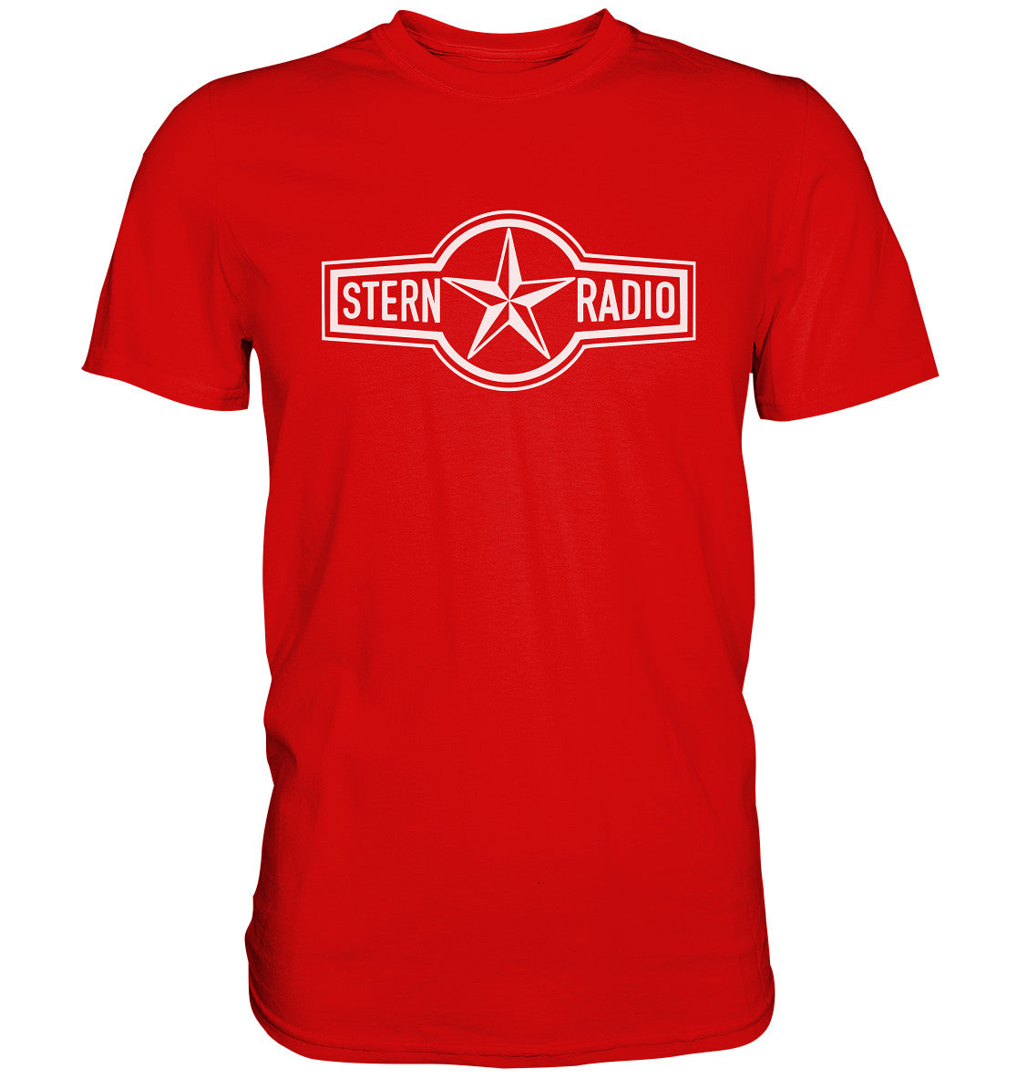 DDR Ostalgie Shirt Unisex • STERNRADIO BADGE - hell