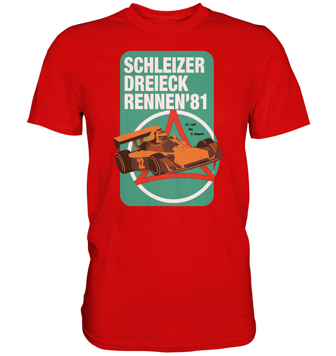 DDR Ostalgie Shirt Unisex • SCHLEIZER DREIECK-RENNEN 1981