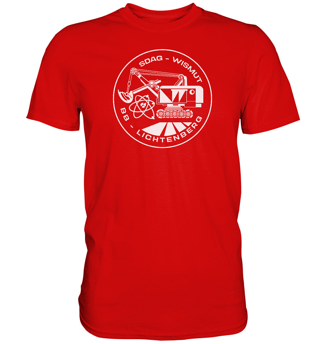 DDR Ostalgie Shirt Unisex • SDAG WISMUT - BB LICHTENBERG