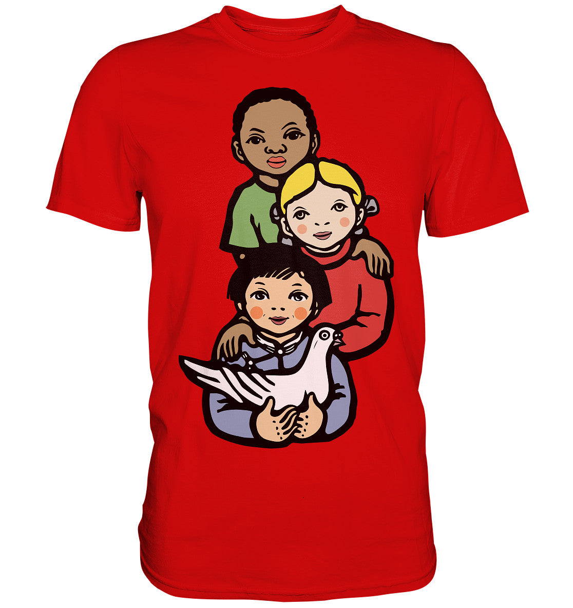 DDR Ostalgie Shirt Unisex • WELTFRIEDEN - WORLD PEACE, LI BING-FAN 1967