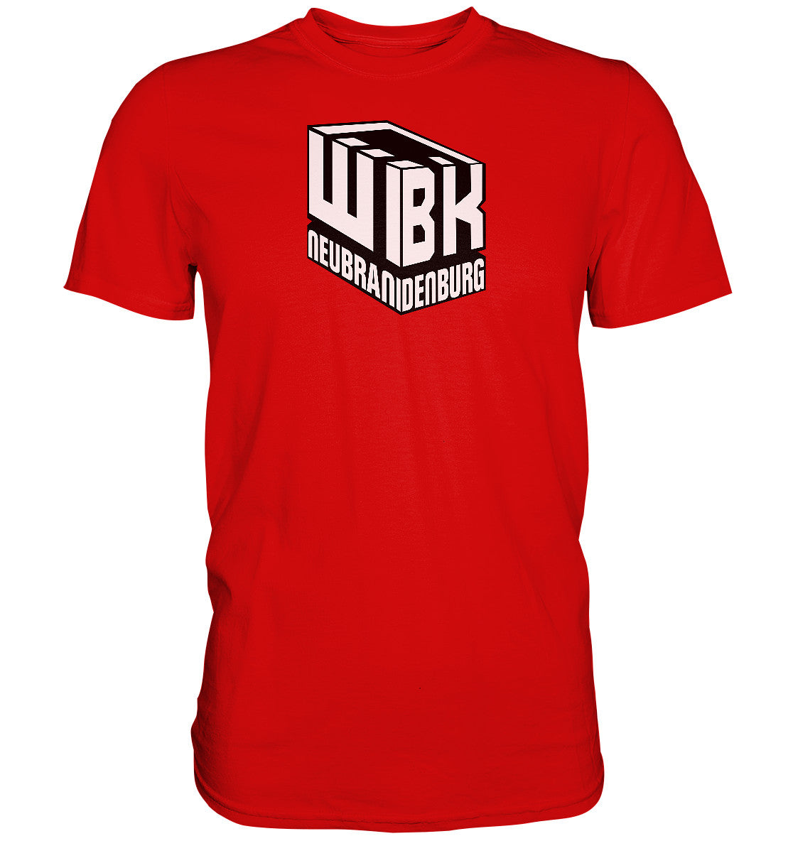 DDR Ostalgie Shirt Unisex • WOHNUNGSBAUGESELLSCHAFT NEUBRANDENBURG