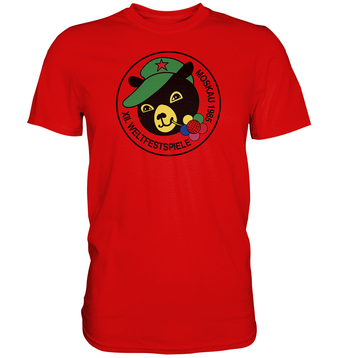 DDR Ostalgie Shirt Unisex • WELTFESTSPIELE, MOSKAU 1985