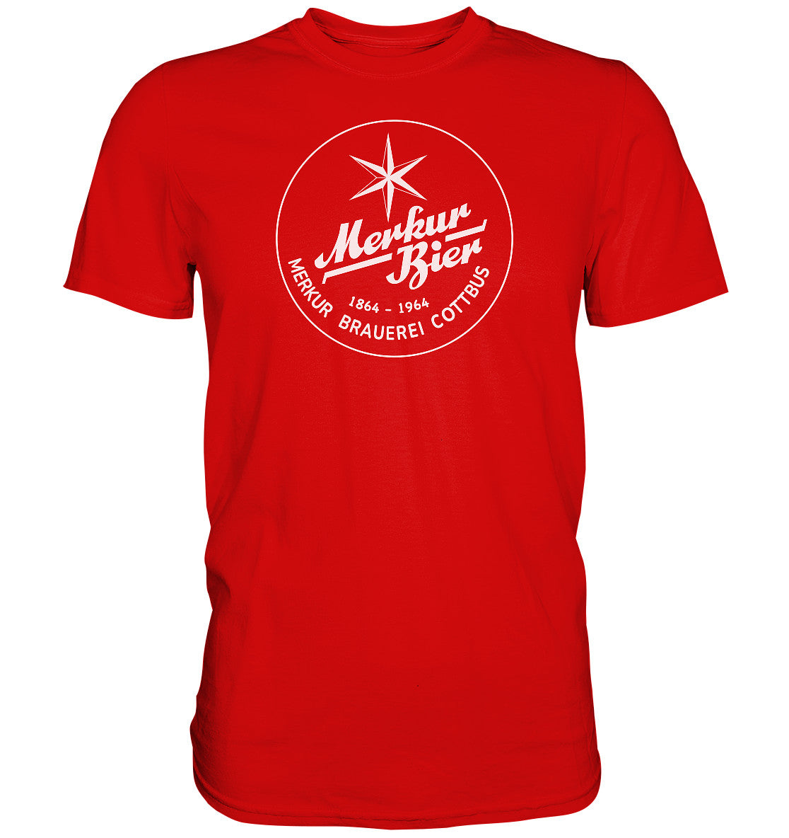 DDR Ostalgie Shirt Unisex • MERKUR BRAUEREI COTTBUS