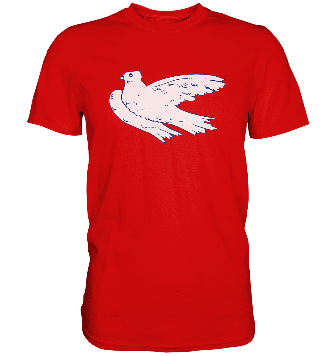 DDR Ostalgie Shirt Unisex • DDR - KLEINE WEISSE FRIEDENSTAUBE