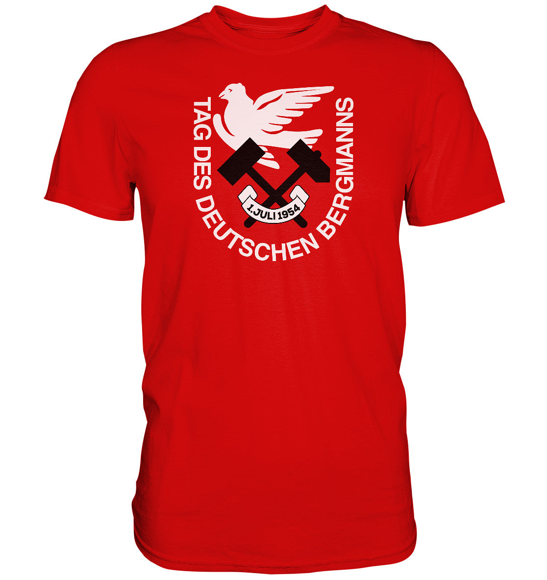 DDR Ostalgie Shirt Unisex • TAG DES DEUTSCHEN BERGMANNS