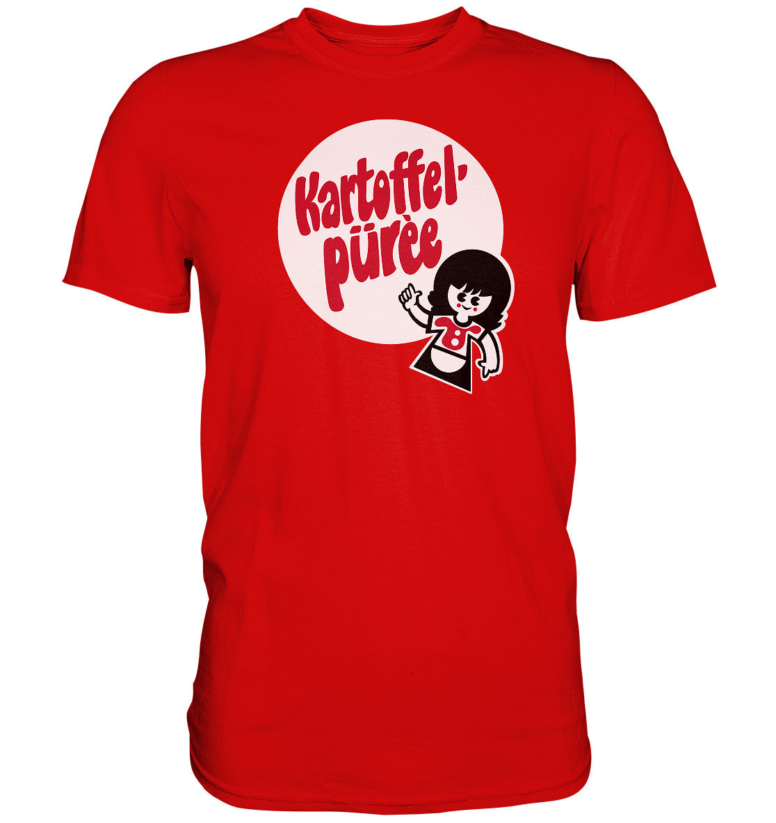 DDR Ostalgie Shirt Unisex • KARTOFFELPÜREE - VEB KARTOFFELVEREDLUNGSWERK HAGENOW