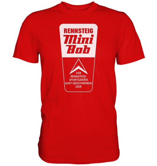 DDR Ostalgie Shirt Unisex • RENNSTEIG MINI BOB