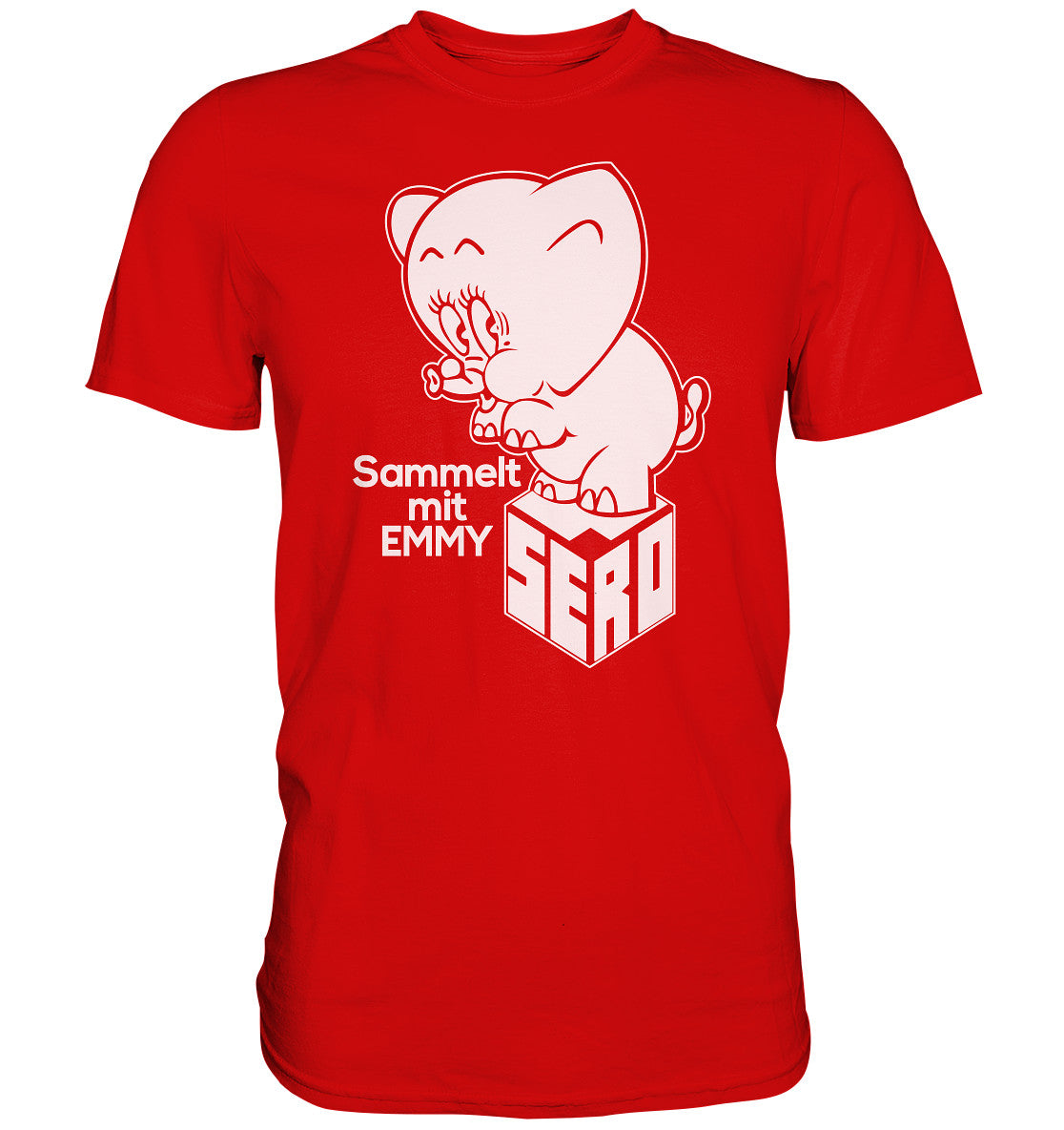 DDR Ostalgie Shirt Unisex • SERO - SAMMELT MIT EMMY- monochrom