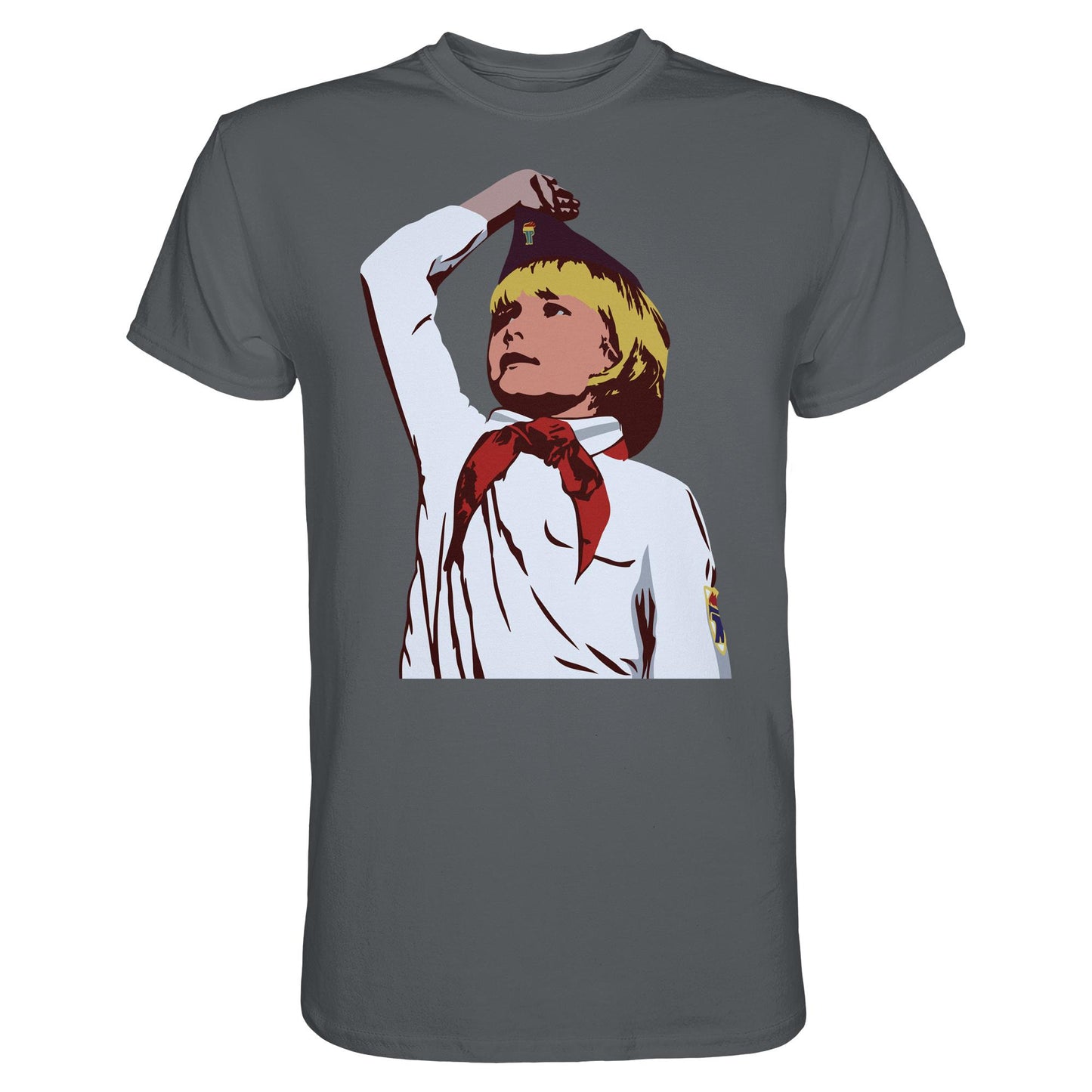 DDR Ostalgie Shirt Unisex • THÄLMANNPIONIER - ORIGINALPLAKAT
