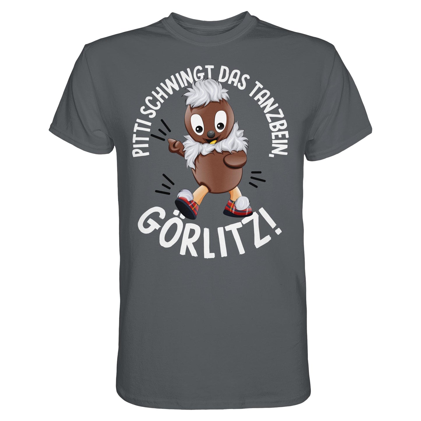 PITTI STADT-NICKI (SHIRT) • PITTI SCHWINGT DAS TANZBEIN, GÖRLITZ!