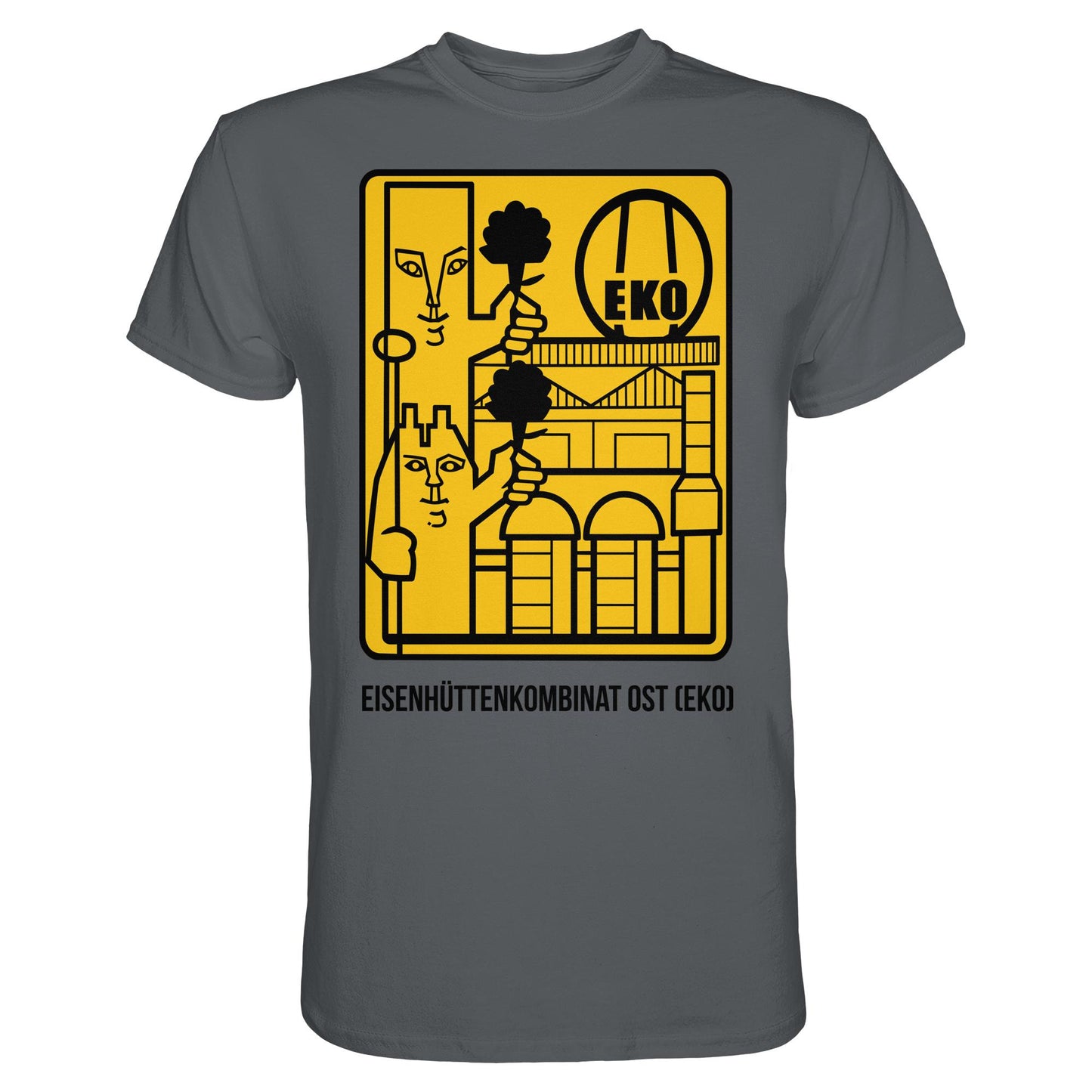 DDR Ostalgie Shirt Unisex • EISENHÜTTENKOMBINAT OST (EKO)