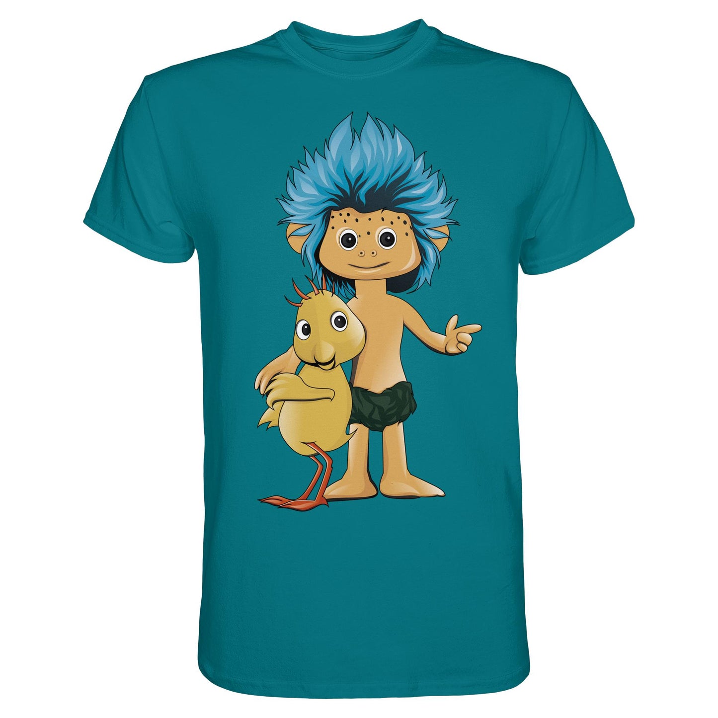 DDR Ostalgie Shirt Unisex • UNSER SANDMÄNNCHEN - PLUMPS & KÜKEN