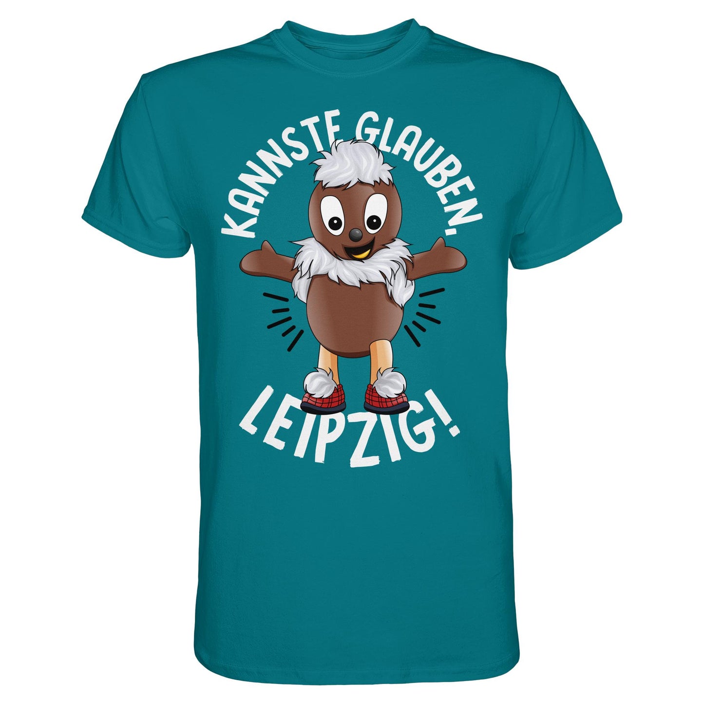 PITTI STADT-NICKI (SHIRT) • KANNSTE GLAUBEN, LEIPZIG!