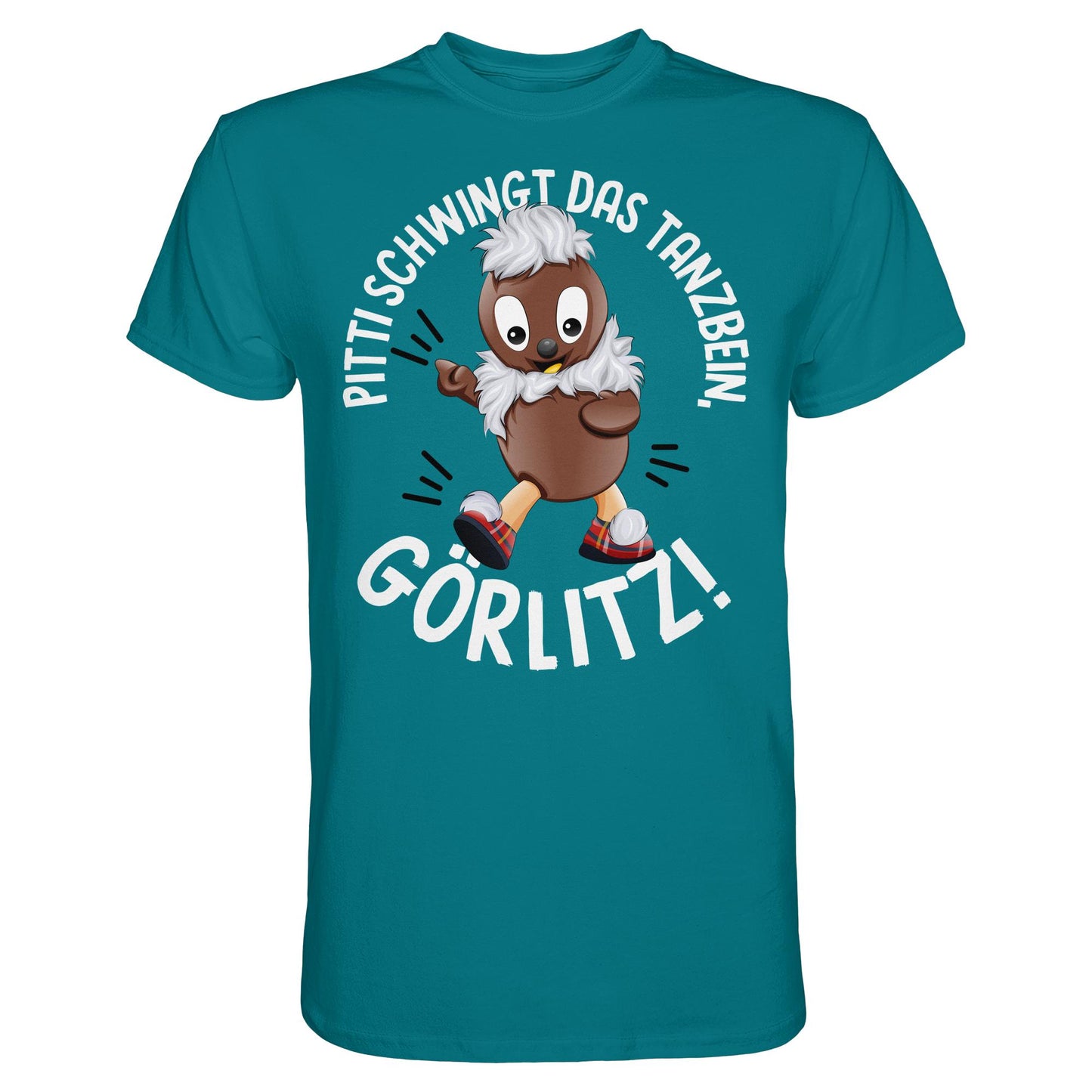 PITTI STADT-NICKI (SHIRT) • PITTI SCHWINGT DAS TANZBEIN, GÖRLITZ!