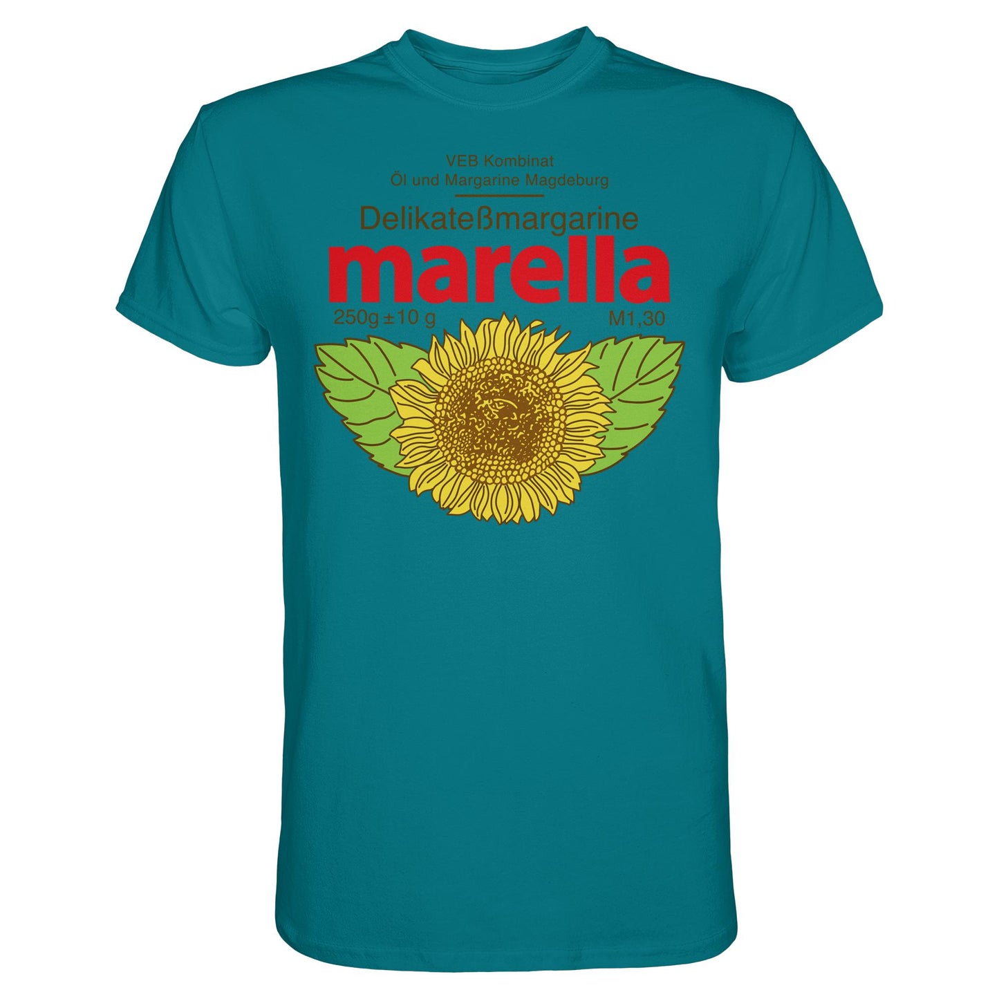 DDR Ostalgie Shirt Unisex • MARELLA MARGARINE - VEB KOMBINAT ÖL MAGDEBURG