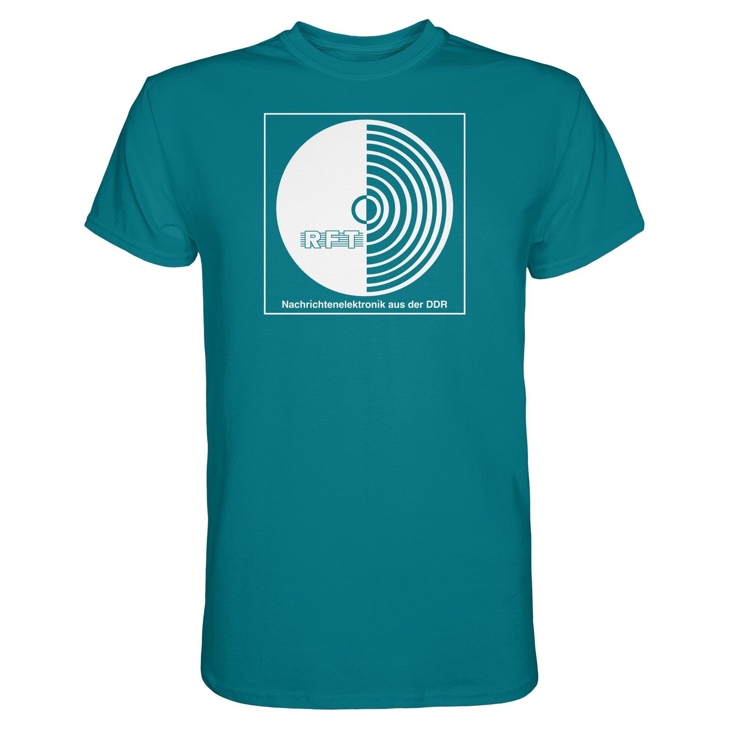 DDR Ostalgie Shirt Unisex • RFT NACHRICHTENELEKTRONIK AUS DER DDR