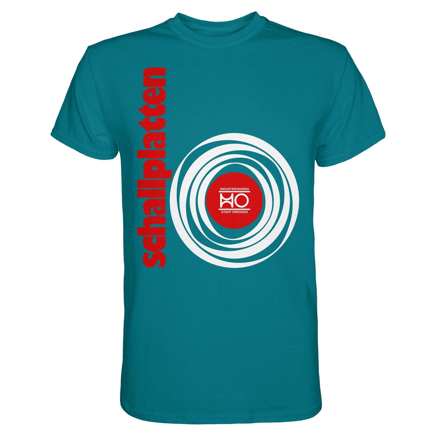 DDR Ostalgie Shirt Unisex • HO SCHALLPLATTEN DRESDEN