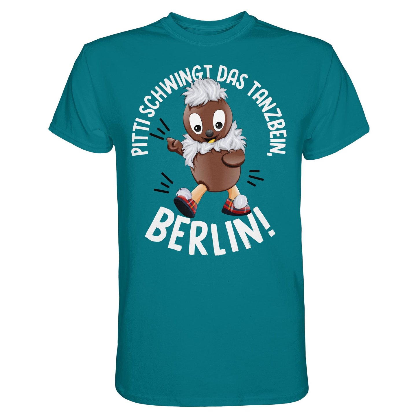 PITTI STADT-NICKI (SHIRT) • PITTI SCHWINGT DAS TANZBEIN, BERLIN!