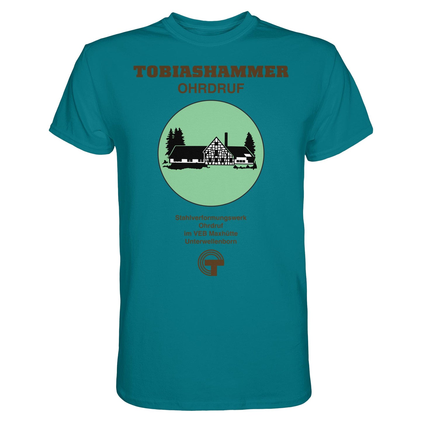 DDR Ostalgie Shirt Unisex • TOBIASHAMMER OHRDRUF - VEB MAXHÜTTE