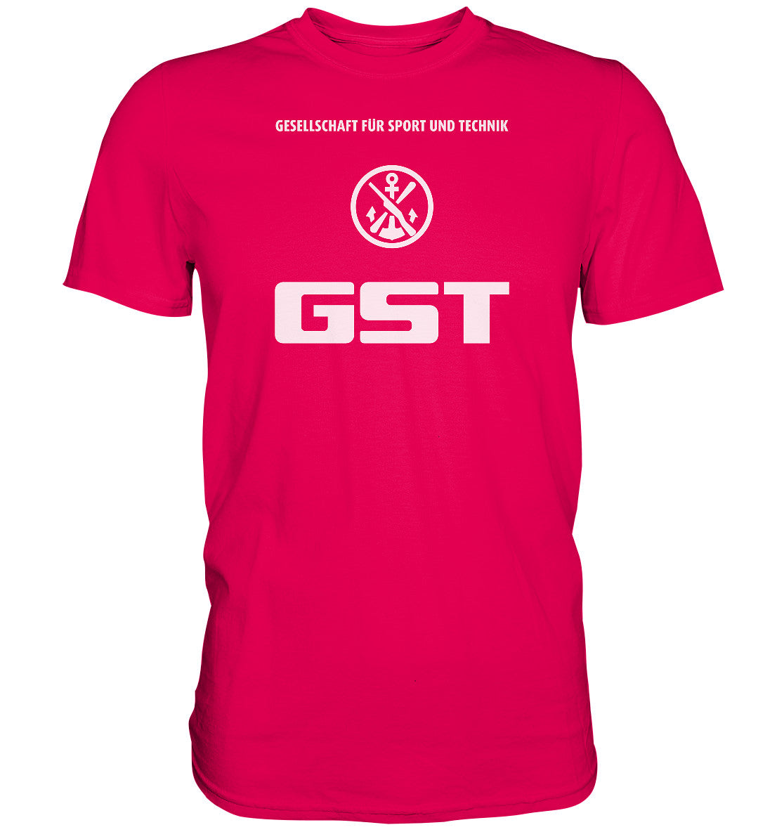 DDR Ostalgie Shirt Unisex • GST - GESELLSCHAFT FÜR SPORT UND TECHNIK