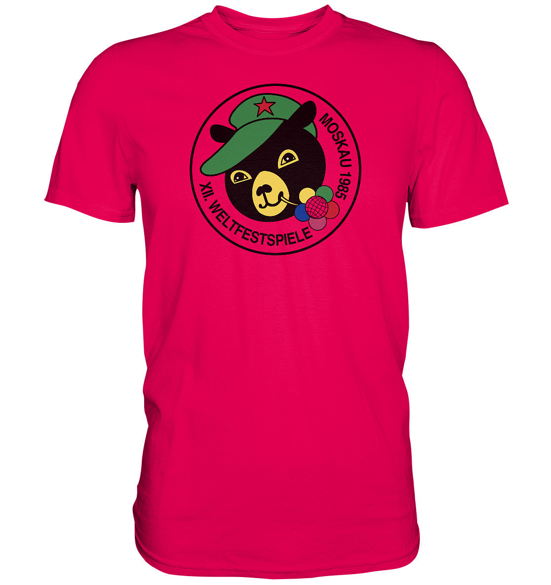 DDR Ostalgie Shirt Unisex • WELTFESTSPIELE, MOSKAU 1985