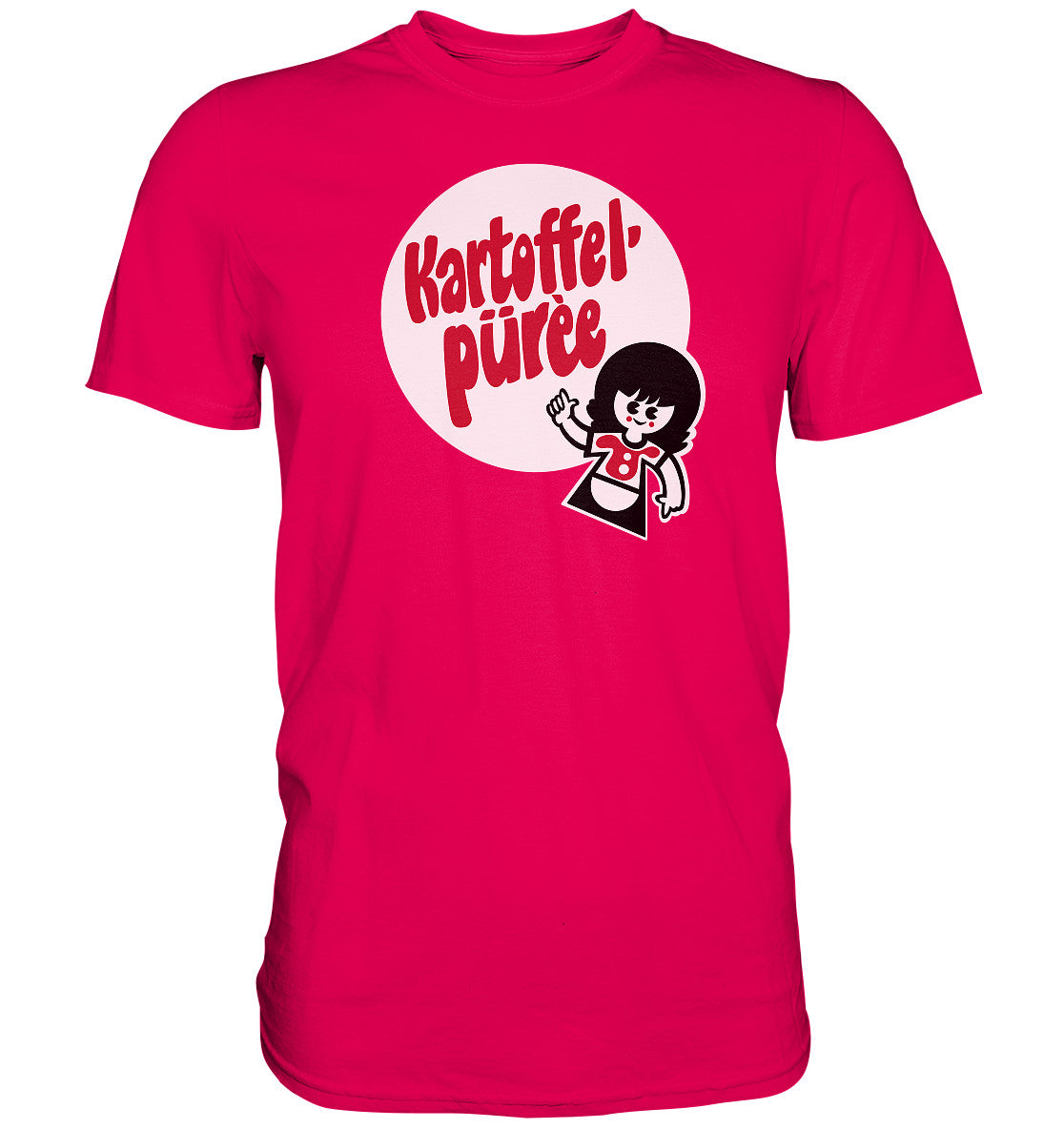 DDR Ostalgie Shirt Unisex • KARTOFFELPÜREE - VEB KARTOFFELVEREDLUNGSWERK HAGENOW