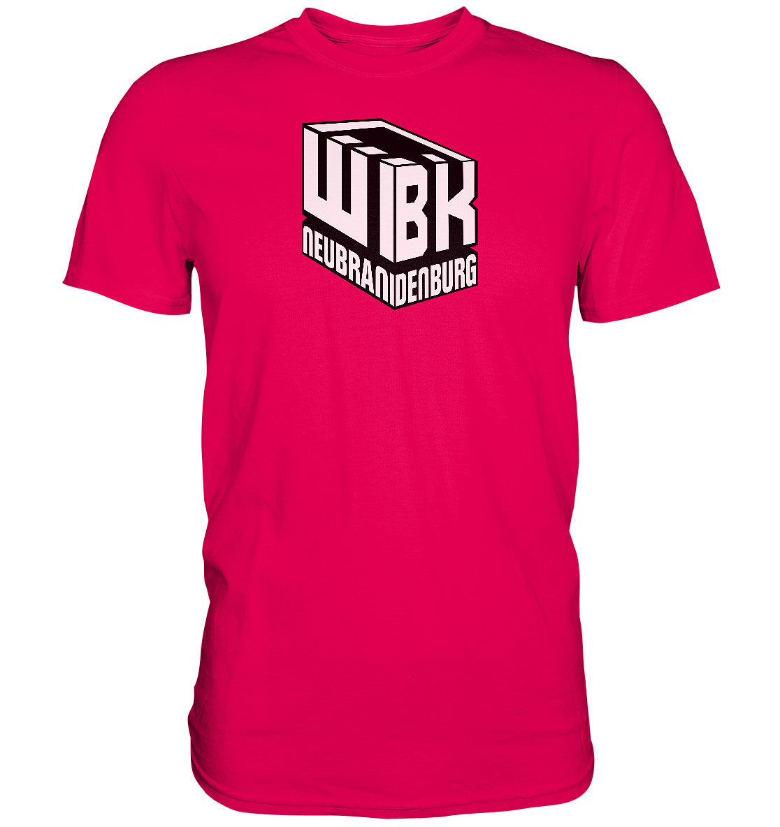 DDR Ostalgie Shirt Unisex • WOHNUNGSBAUGESELLSCHAFT NEUBRANDENBURG