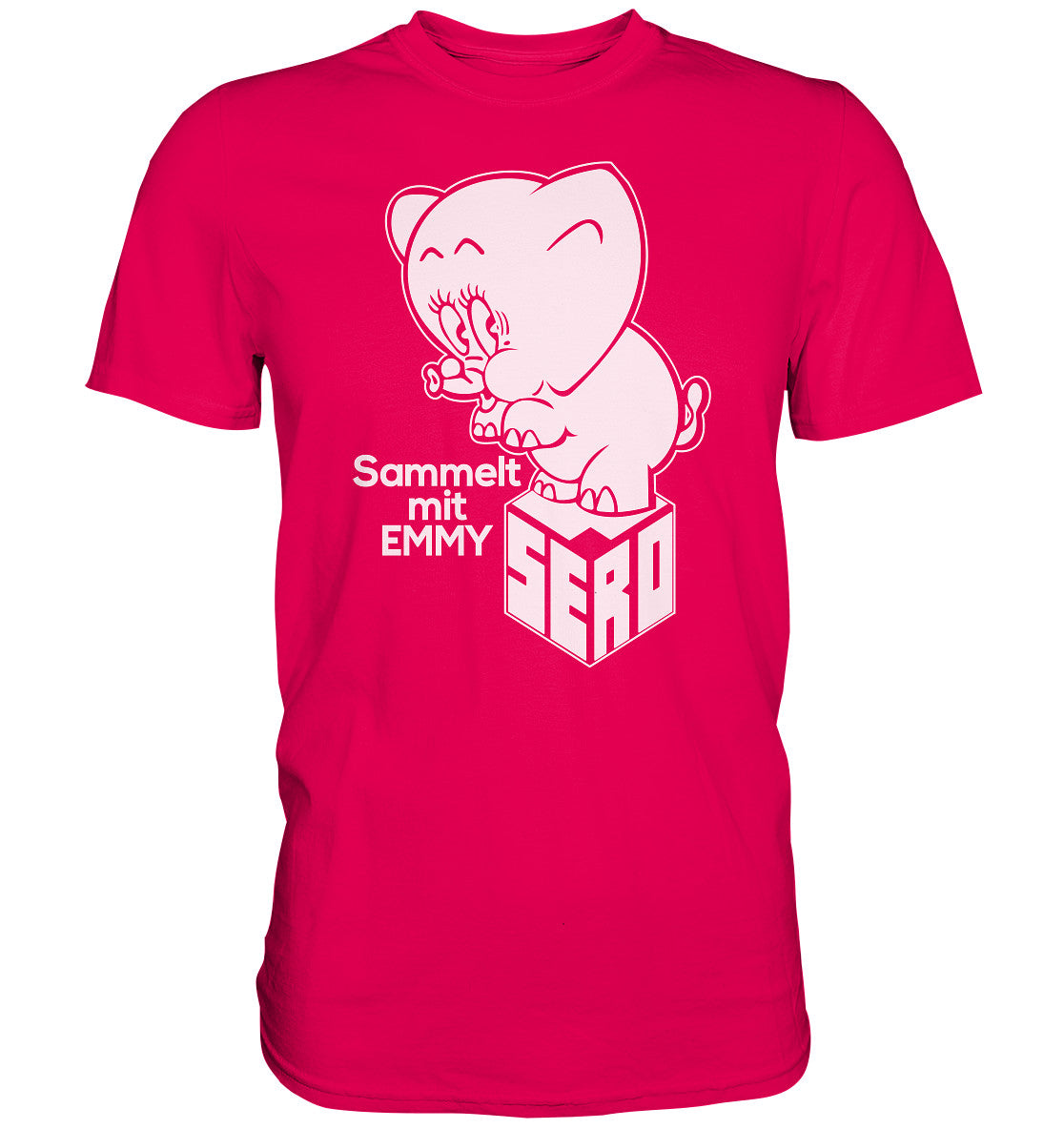 DDR Ostalgie Shirt Unisex • SERO - SAMMELT MIT EMMY- monochrom