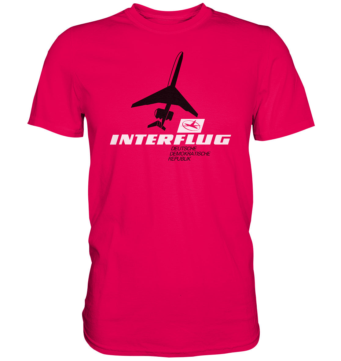DDR Ostalgie Shirt Unisex • IF - INTERFLUG DDR - ORIGINAL WERBUNG 1981