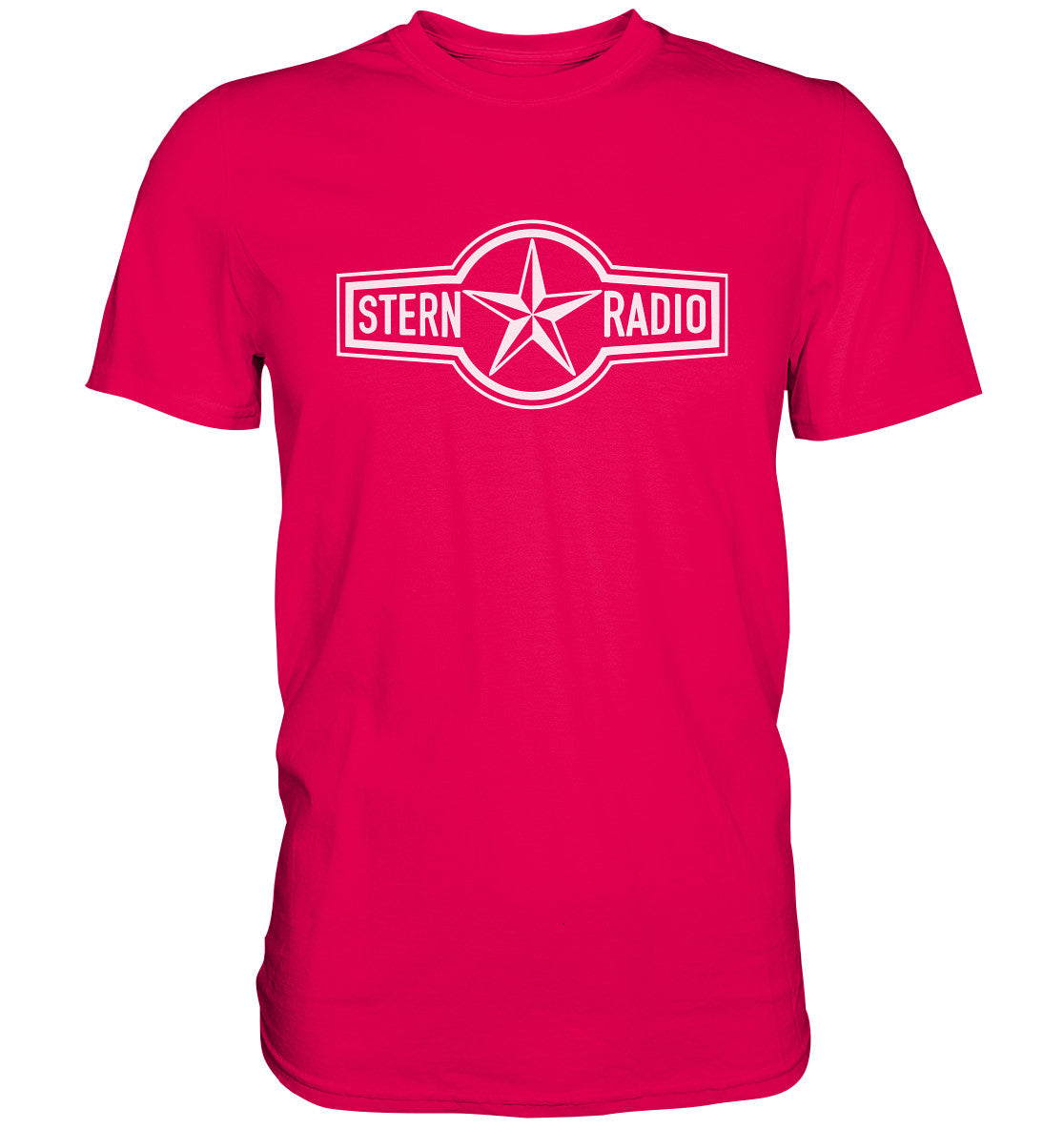 DDR Ostalgie Shirt Unisex • STERNRADIO BADGE - hell