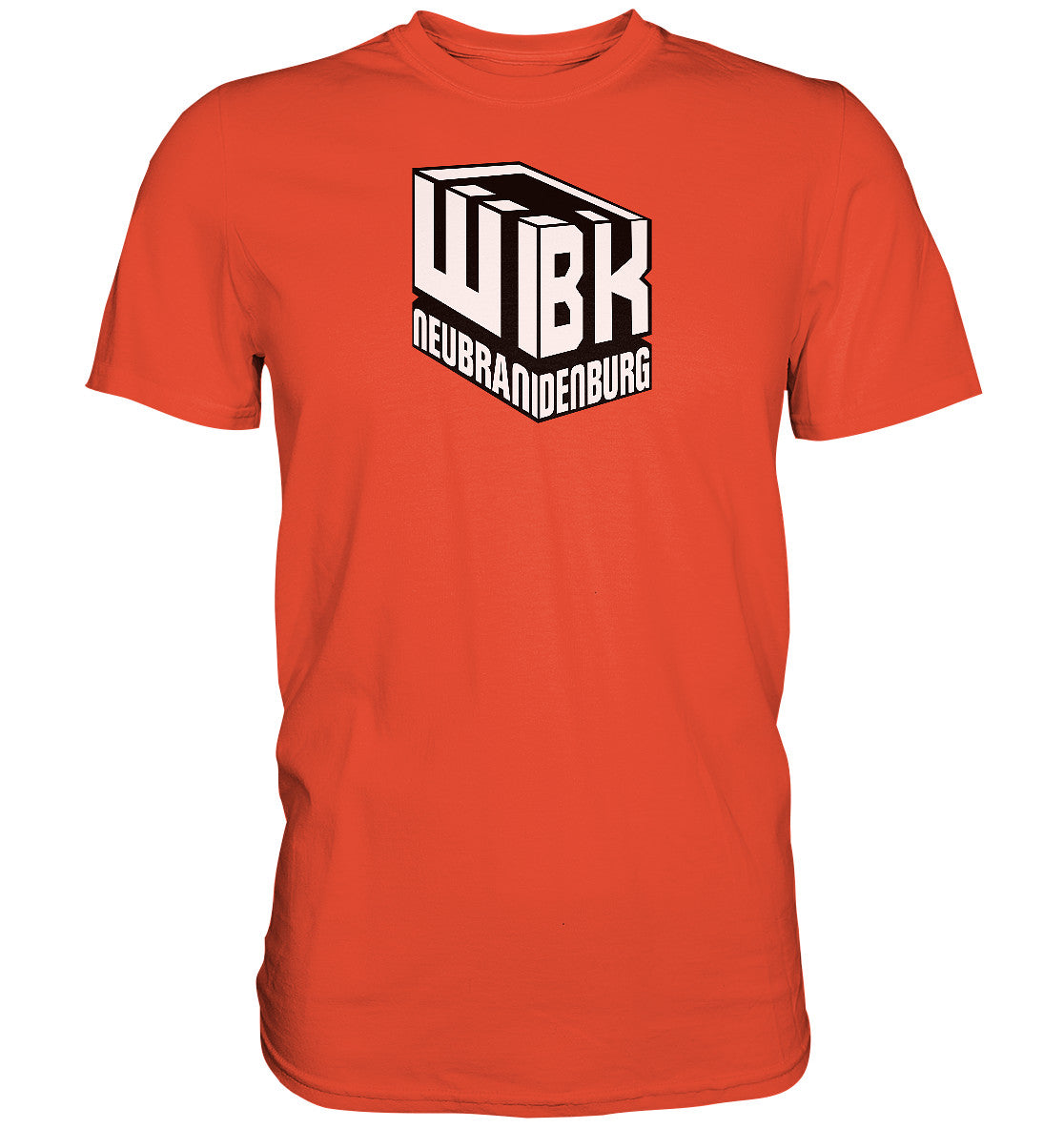 DDR Ostalgie Shirt Unisex • WOHNUNGSBAUGESELLSCHAFT NEUBRANDENBURG