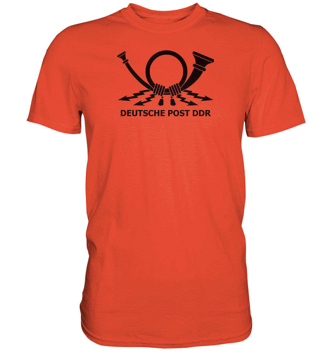 DDR Ostalgie Shirt Unisex • DEUTSCHE POST DDR
