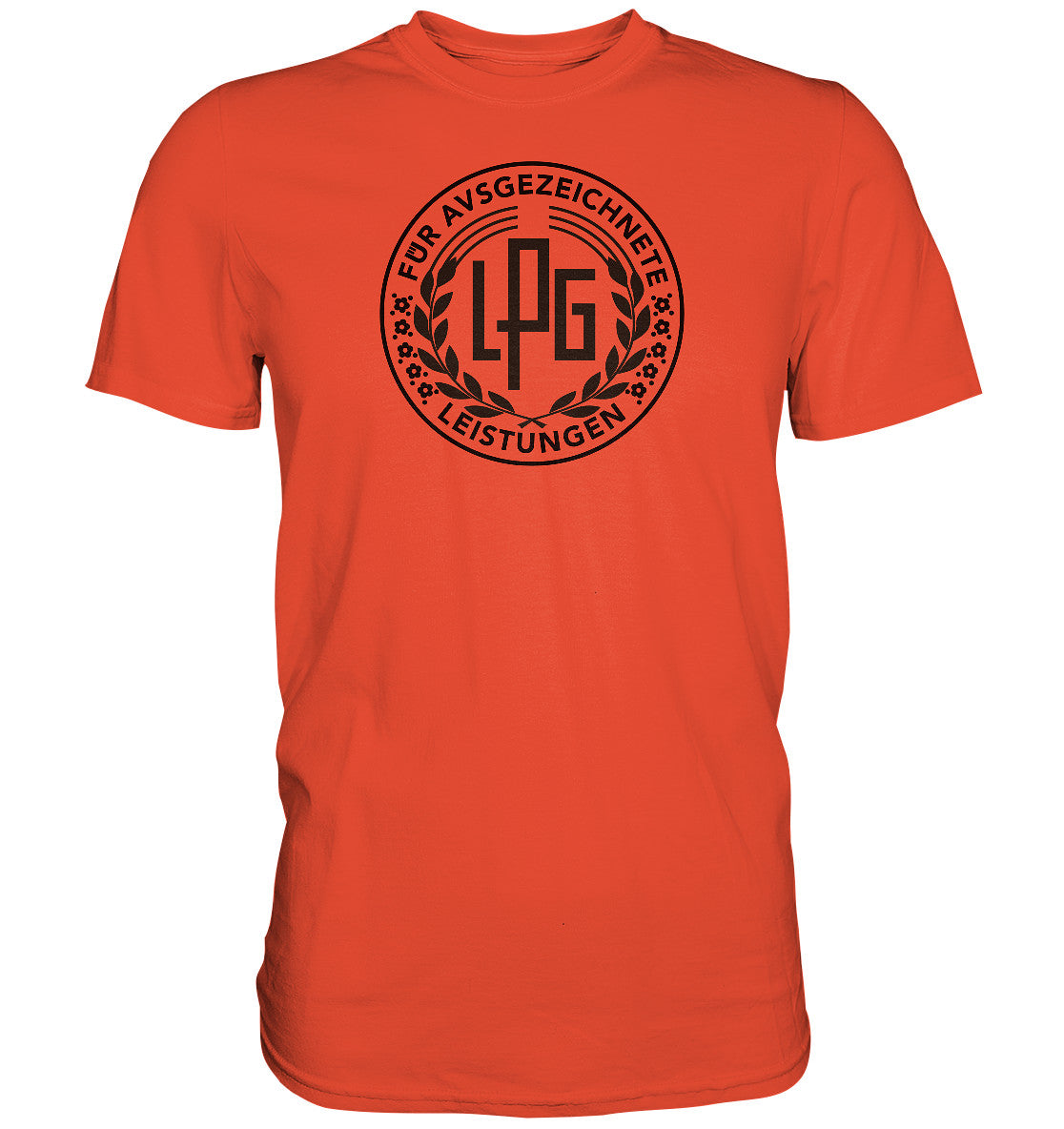 DDR Ostalgie Shirt Unisex • LPG - ORDEN FÜR AUSGEZEICHNETE LEISTUNGEN - hell