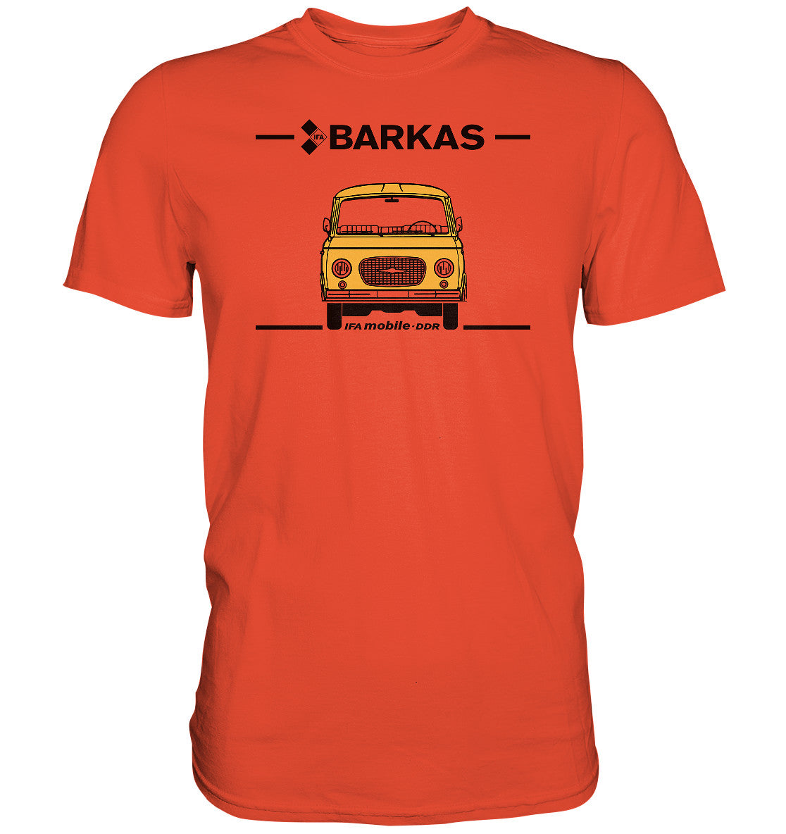 DDR Ostalgie Shirt Unisex • IFA BARKAS