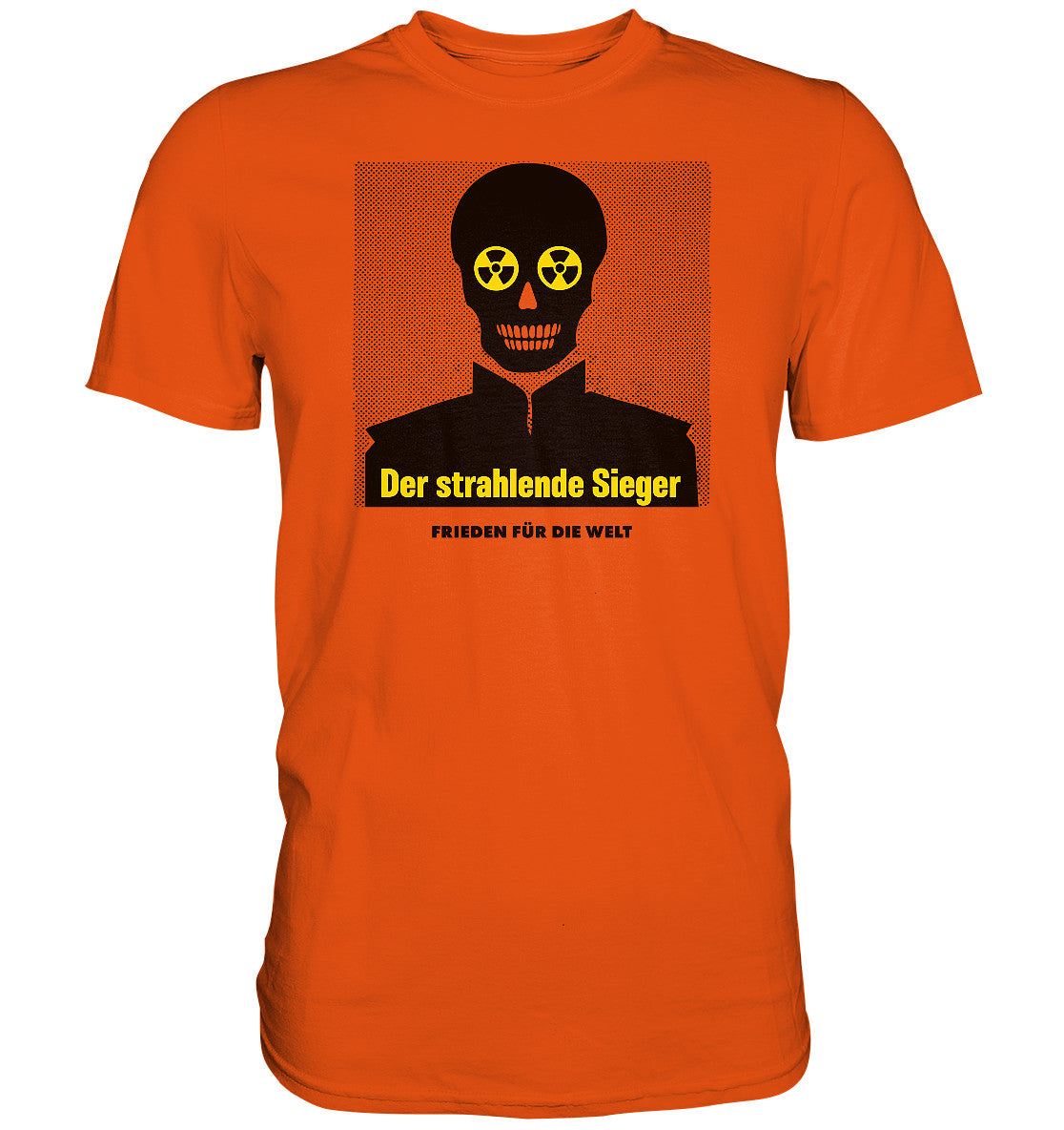 DDR Ostalgie Shirt Unisex • DER STRAHLENDE SIEGER - FRIEDEN FÜR DIE WELT!