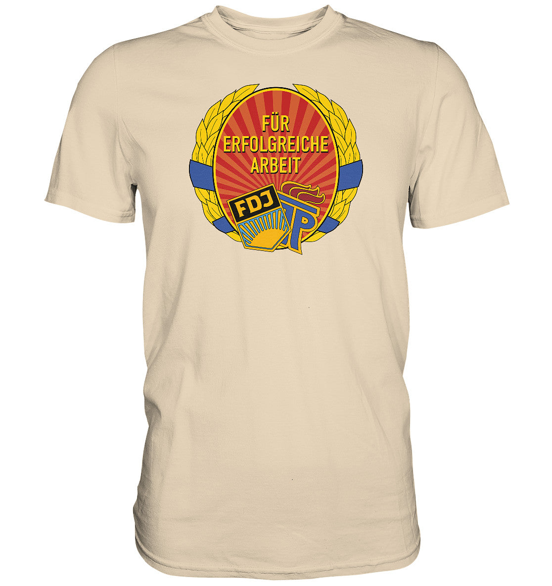 DDR Ostalgie Shirt Unisex • ABZEICHEN - FÜR ERFOLGREICHE ARBEIT