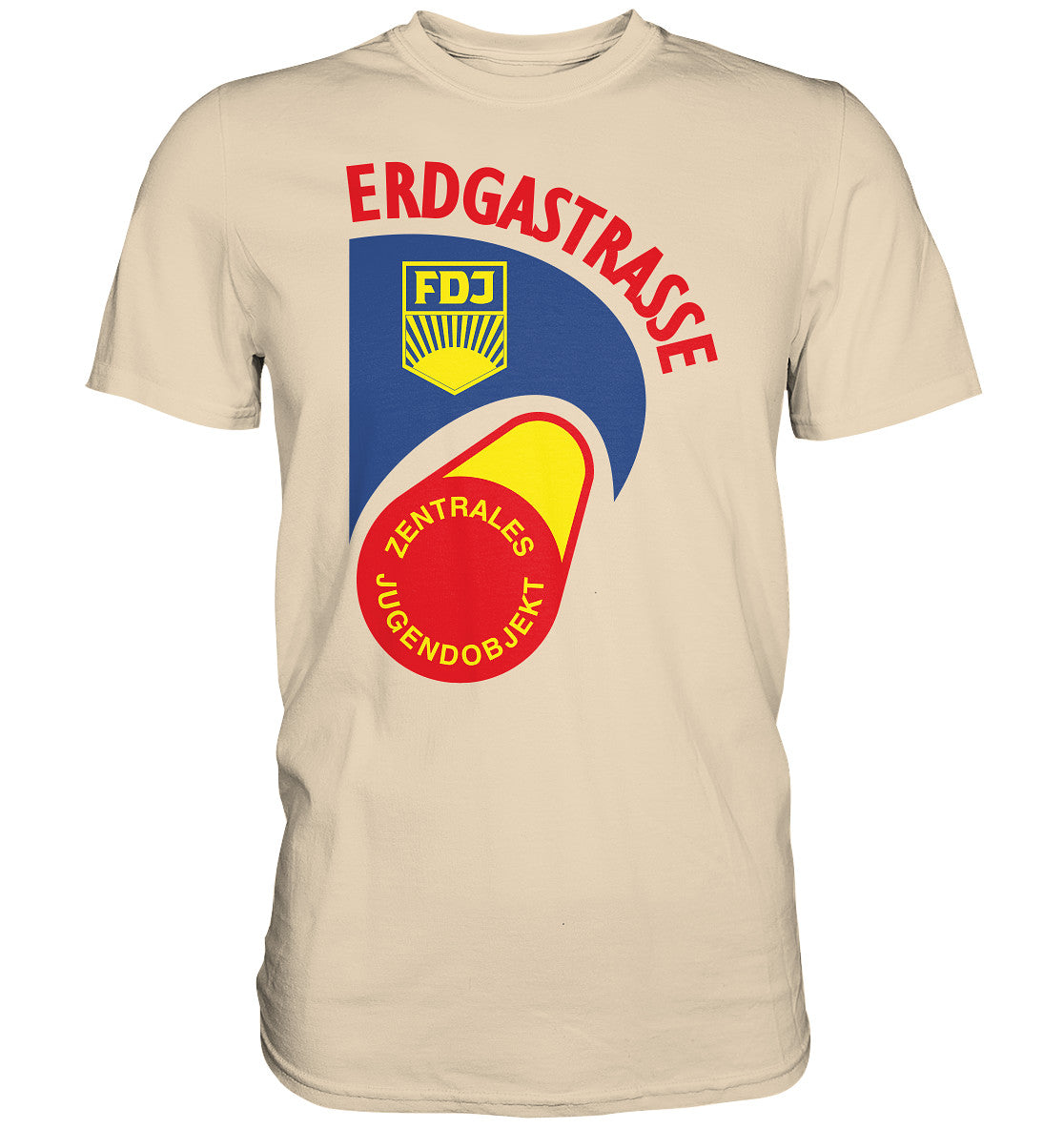 DDR Ostalgie Shirt Unisex • ERDGASTRASSE