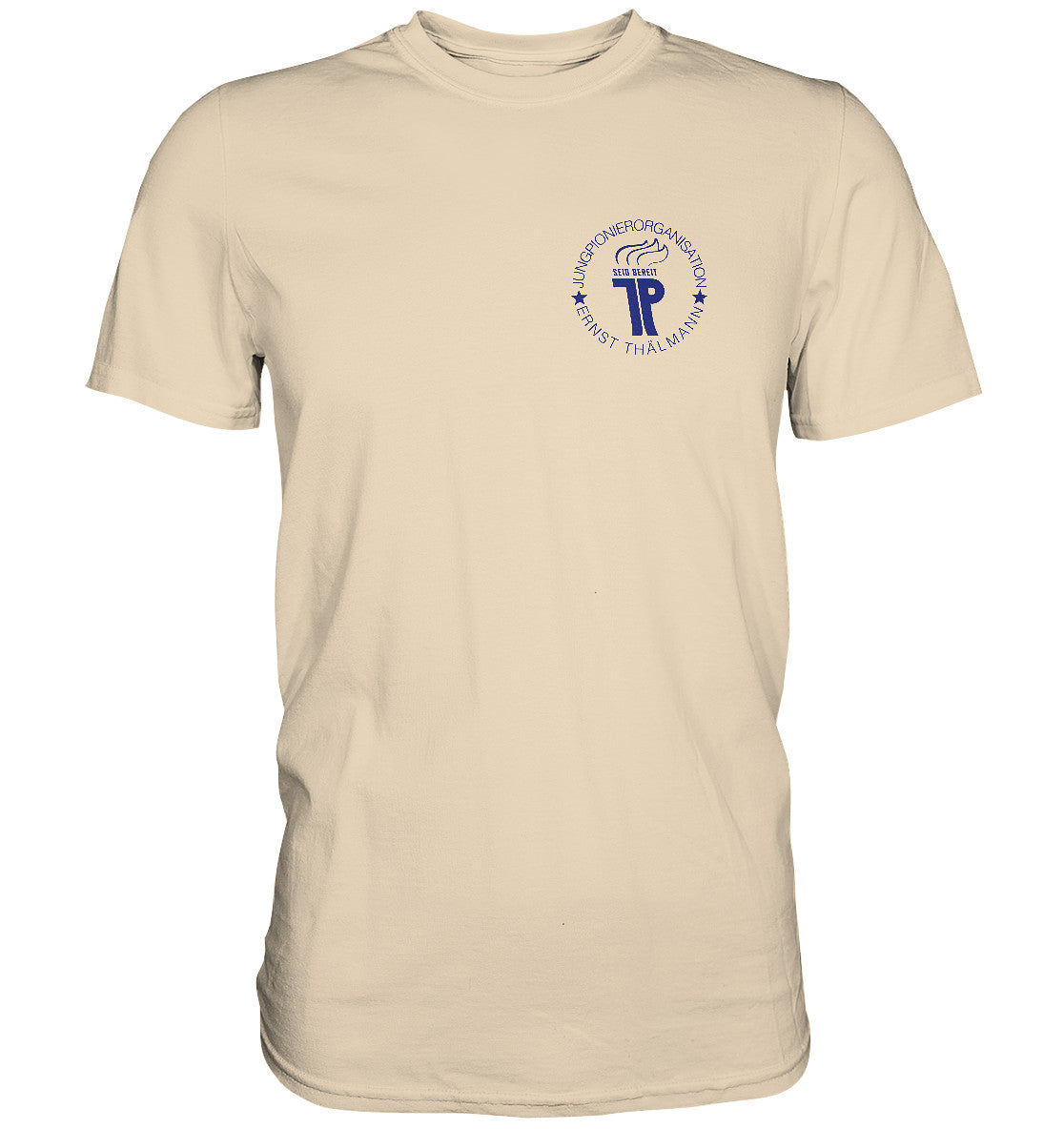 DDR Ostalgie Shirt Unisex • JUNGE PIONIERE - BRUST BADGE