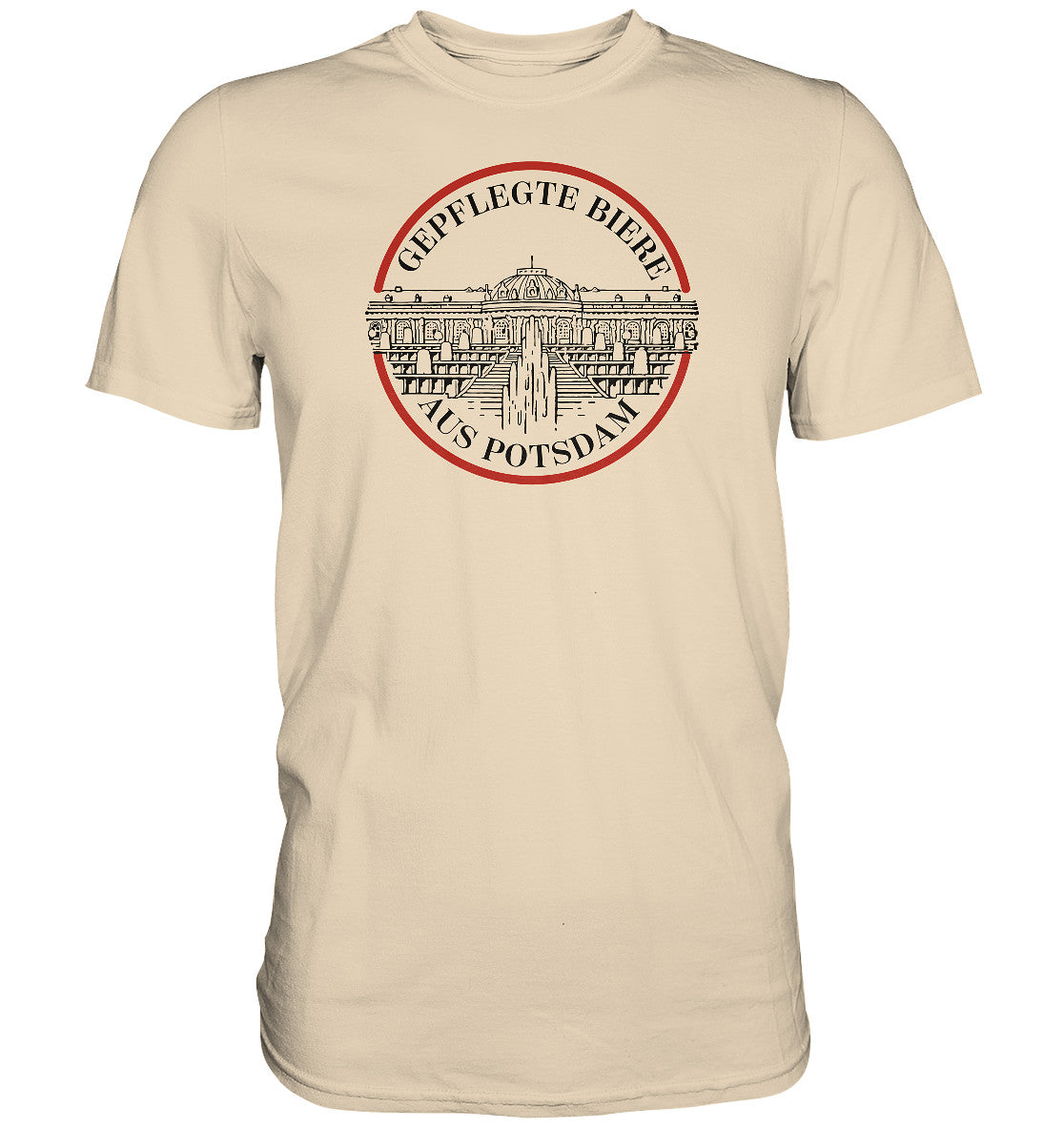 PREMIUM SHIRT UNISEX • GEPFLEGTE BIERE AUS POTSDAM