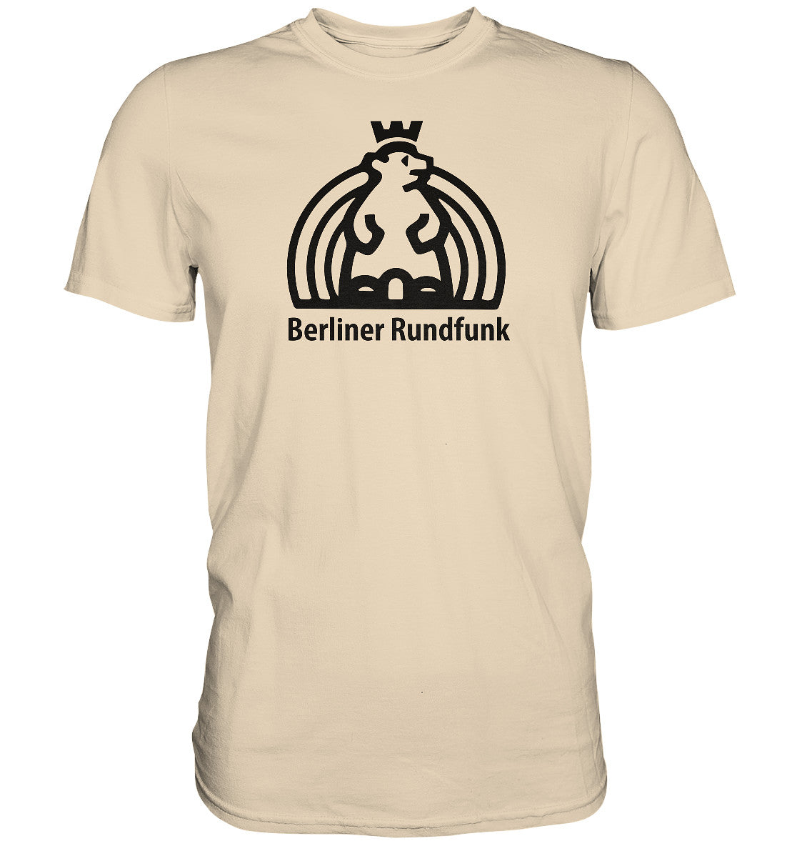 DDR Ostalgie Shirt Unisex • BERLINER RUNDFUNK - hell